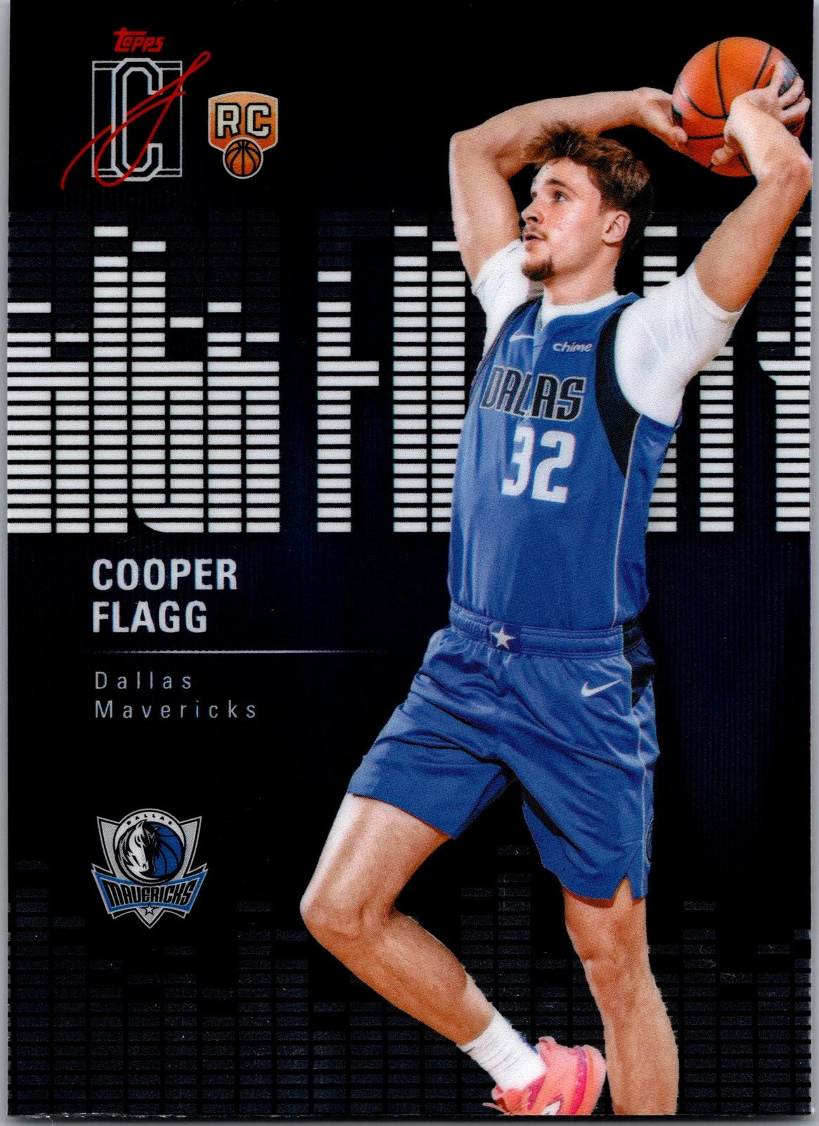 Cooper Flagg #HF-1 [Rookie] 2025 Topps Signature Class High Fidelity