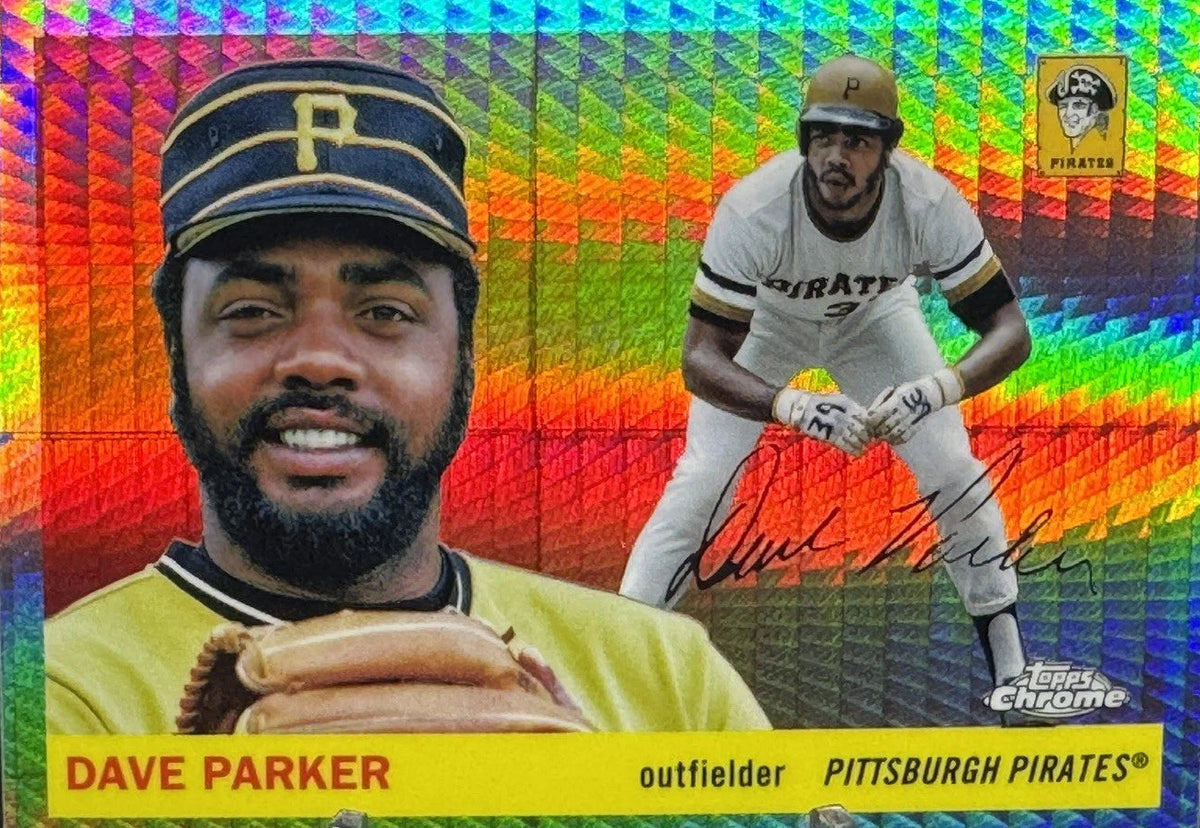2025 Topps Chrome Platinum Dave Parker #240 Prism Refractor Pirates HoF