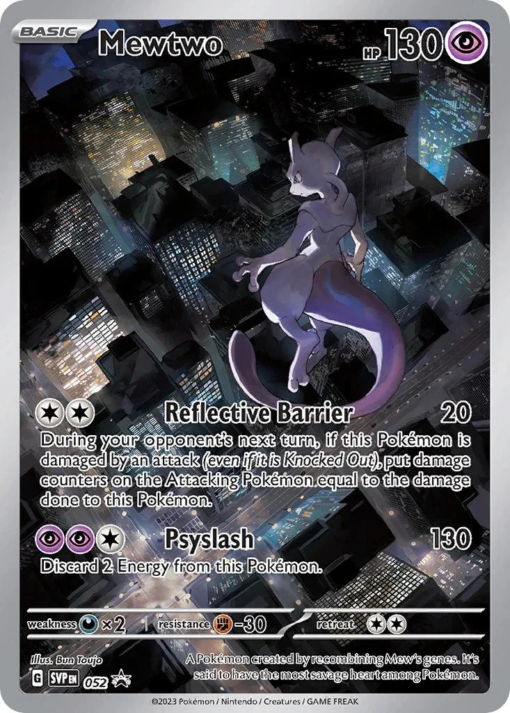 Mewtwo (052) [Scarlet & Violet: Black Star Promos] Near Mint Holofoil
