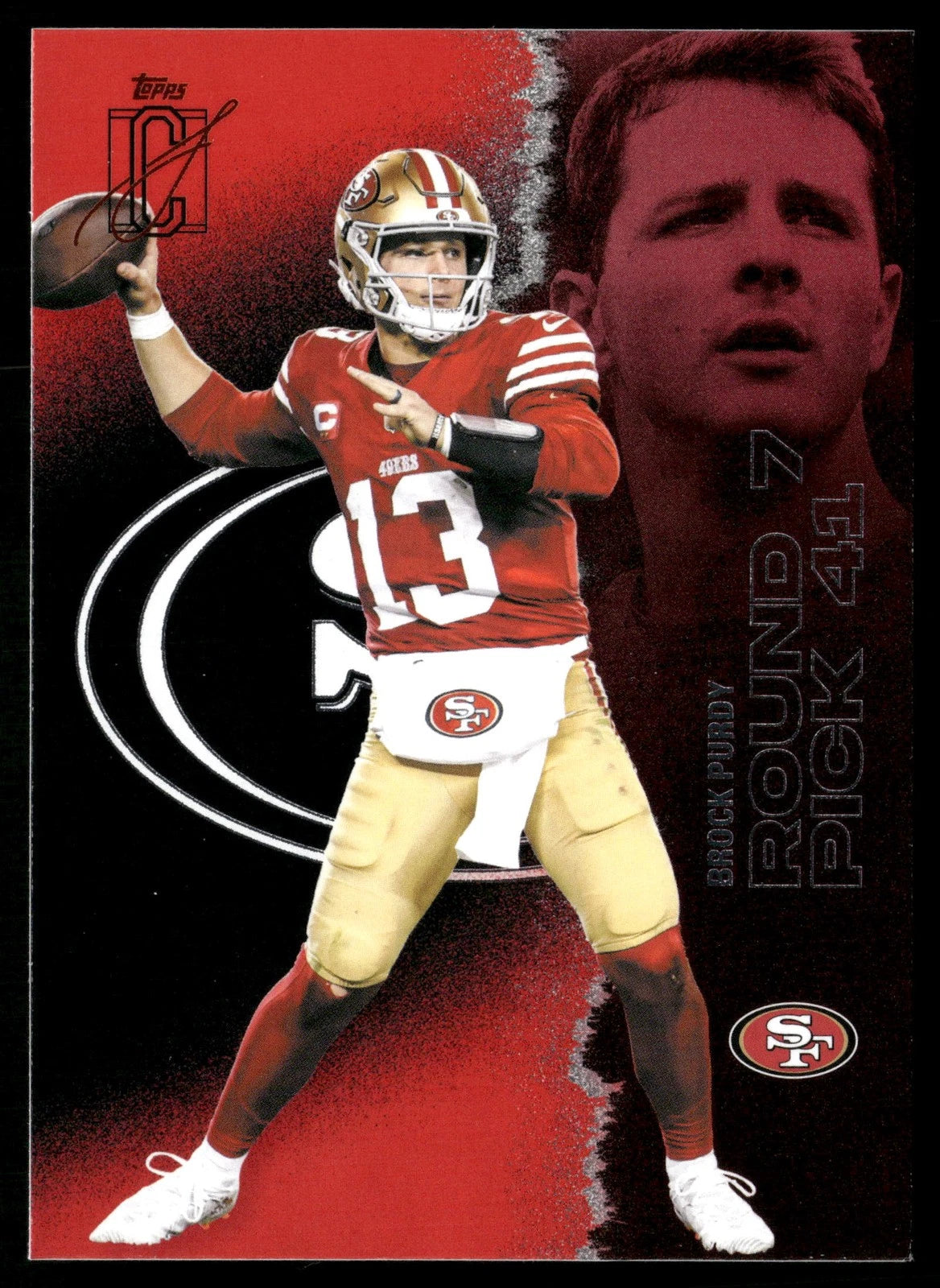 Brock Purdy [Red] #48 2025 Topps Signature Class