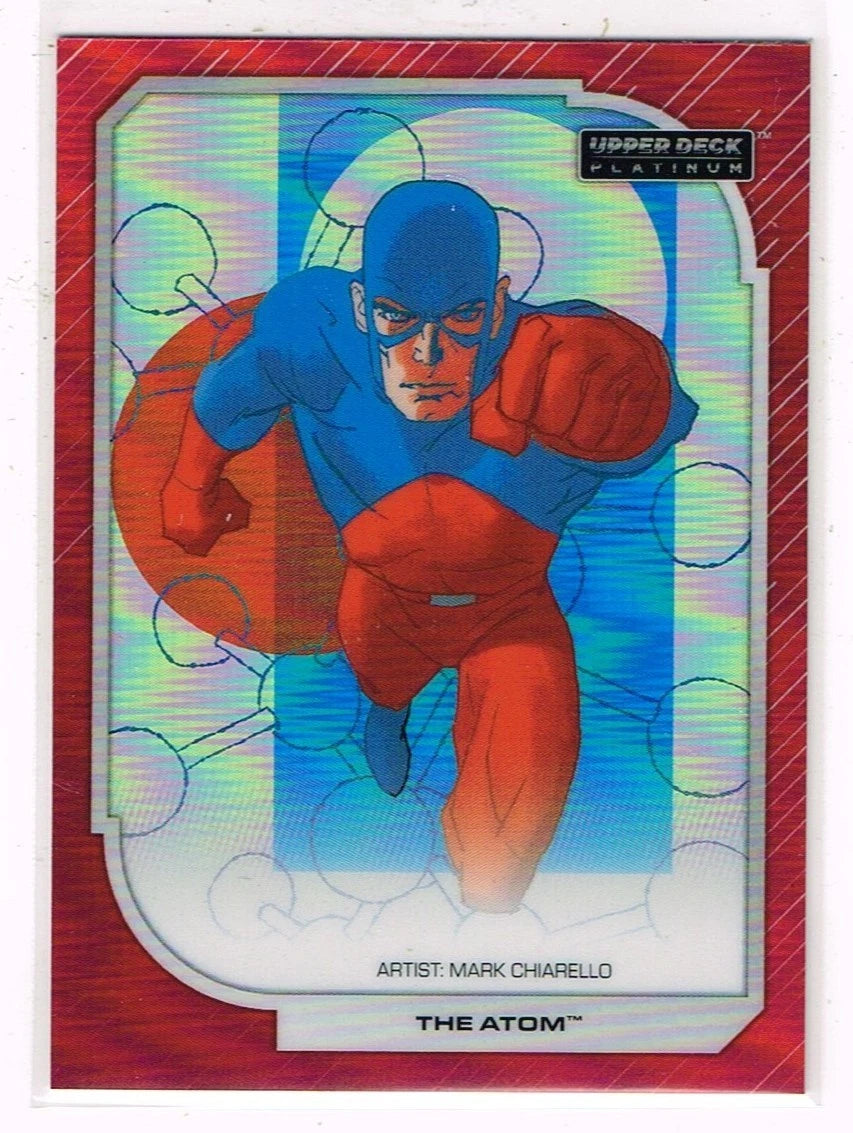 The Atom Ray Palmer #71 2026 Upper Deck DC Platinum [Red Rainbow]