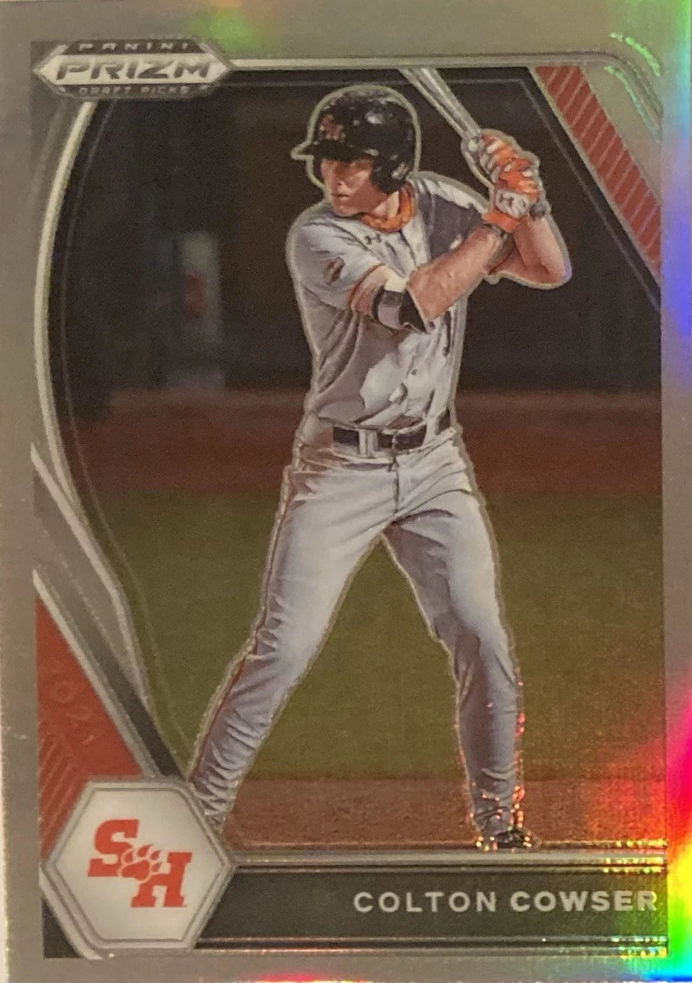2021 Panini Prizm Draft Picks - Colton Cowser #PDP5 Silver Prizm (RC)
