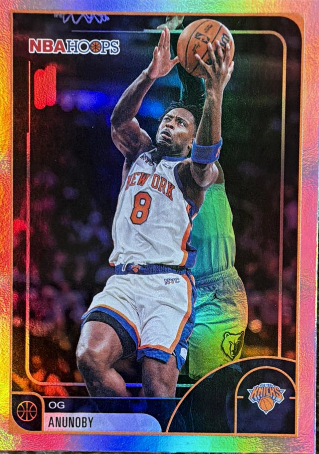 Topps 2025-26 Basketball OG Anunoby New York Knicks NBA Hoops Base Set #3
