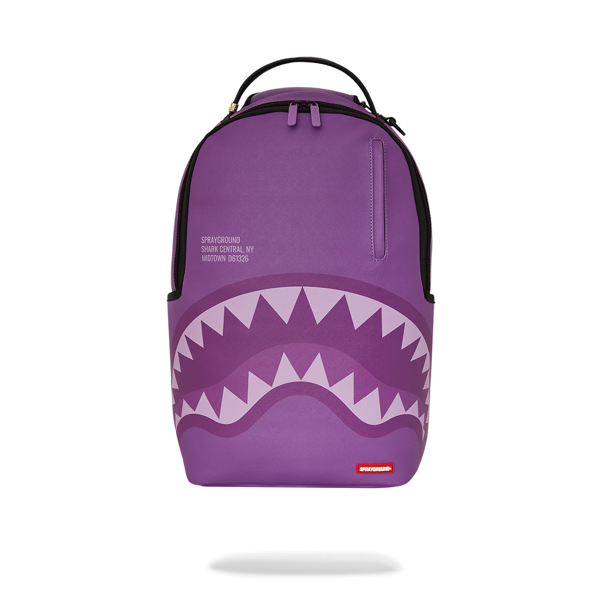 SPRAYGROUND PURPLE SHARK CENTRAL DLXVS BACKPACK