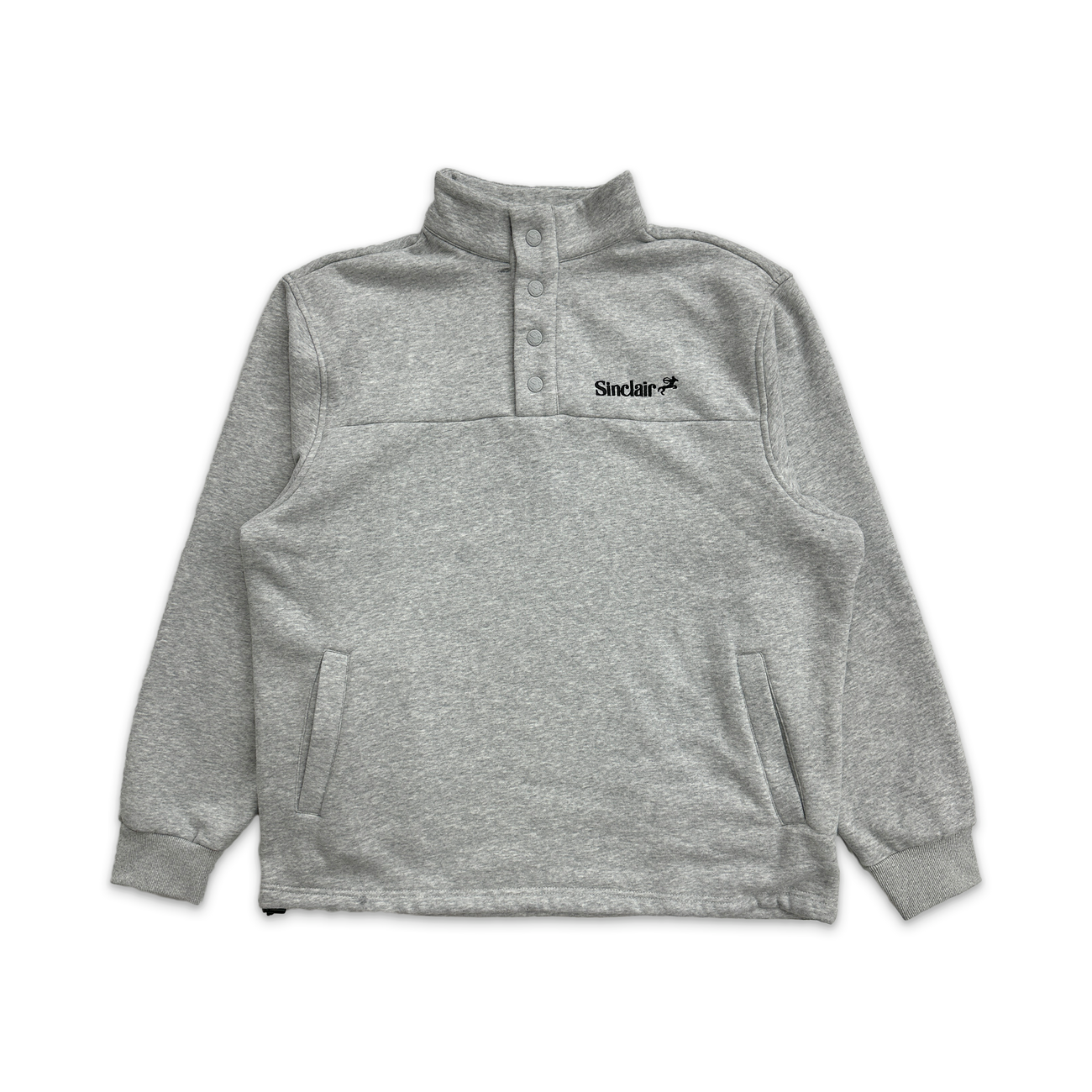 Sinclair Texture Pullover Heather Grey