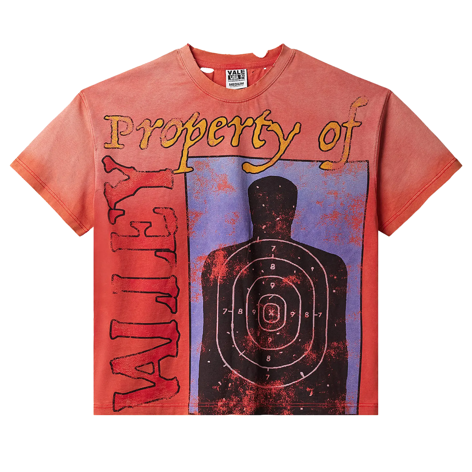 Vale Forever RED TARGET PRACTICE TEE