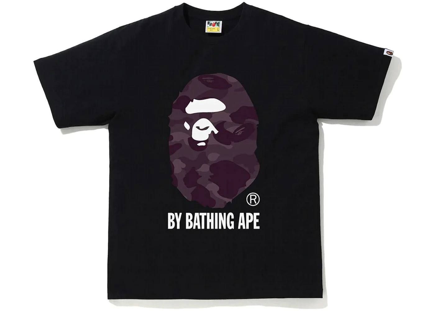 BAPE Color Camo by Bathing Ape Tee Black/Burgundy